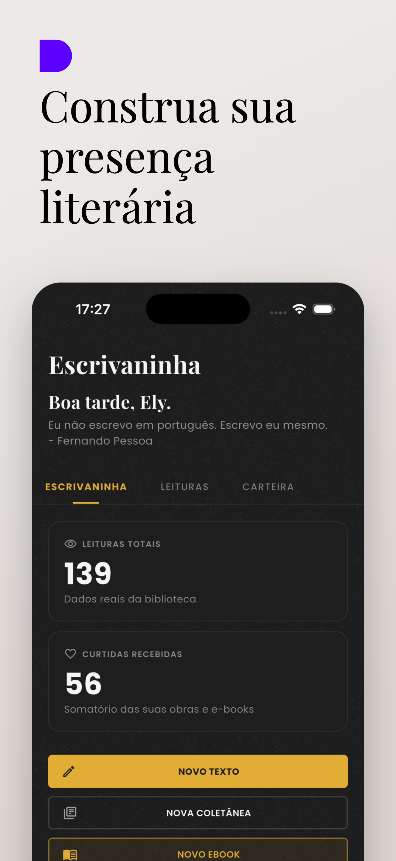 Berro d'Água App Screen 5